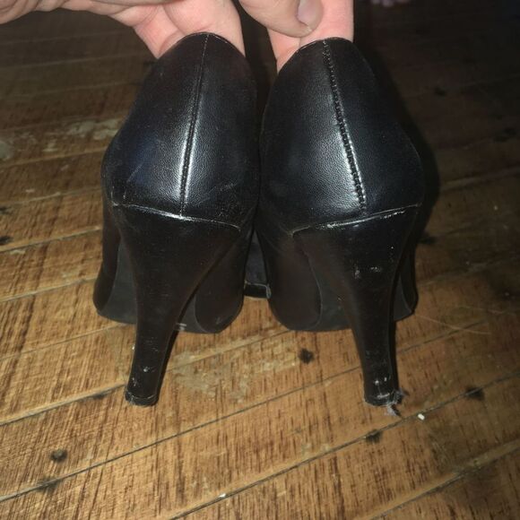 Dolce Mojo Moxy black pinup girl size 6.5 heels - Picture 2 of 4